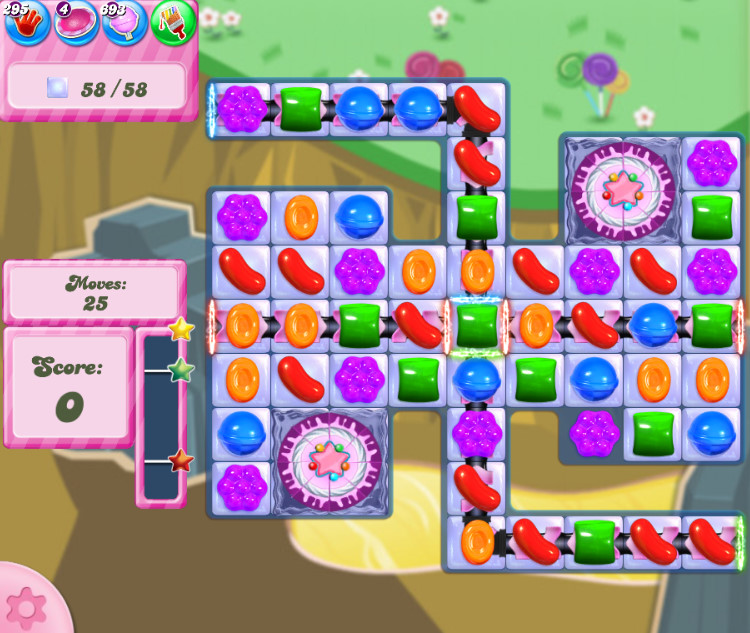 Candy Crush Saga level 2853 Candy Crush Saga level 2853